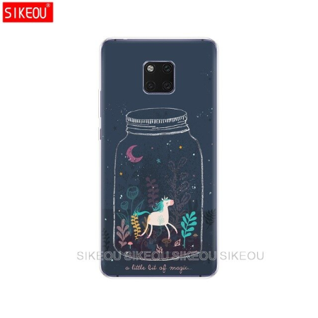 Case Huawei Mate 20 X / Pre-order * เคส TPU ใสพิมพ์ลายการ์ตูนน่ารัก *