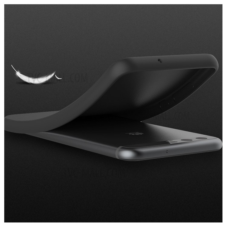 Case Huawei P10 Plus / Pre-order * ROCK คาร์บอนไฟเบอร์ Soft TPU กันชน มีสไตล์และสง่างาม *