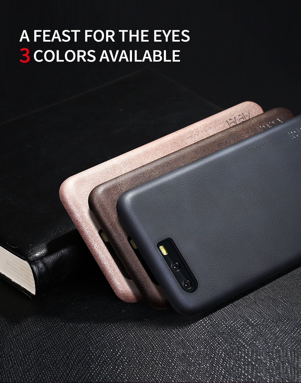 Case Huawei P9 Plus / Pre-order * X-LEVEL เคลือบด้วยหนัง PU, สไตล์วินเทจ *