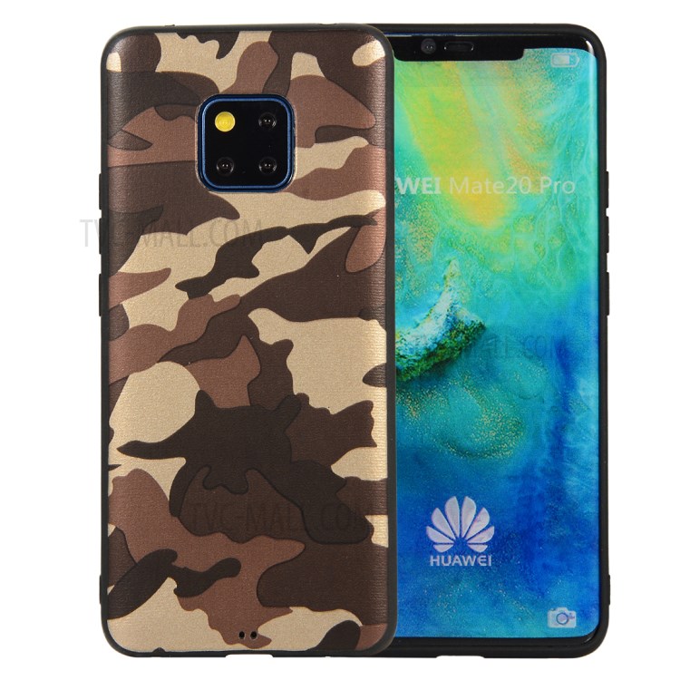 Case Huawei Mate 20 Pro / Pre-order * เคสลายพราง Soft TPU สามารถบิดได้อย่างอิสระโดยไม่แตกร้าว *