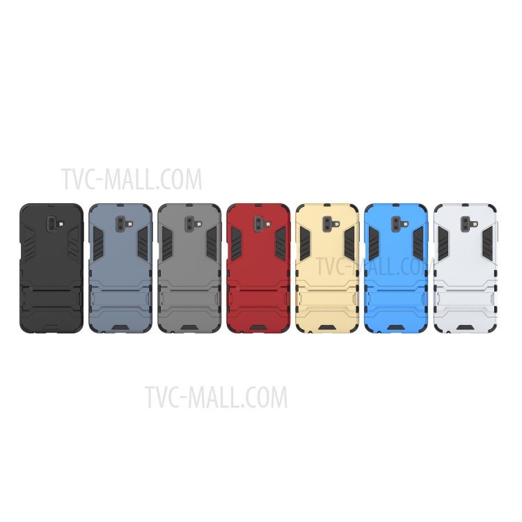 Case Samsung Galaxy J6 Plus / Pre-Order * เคสโทรศัพท์มือถือ Cool Guard พลาสติก TPU Combo พร้อมขาตั้ง *