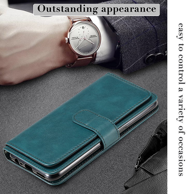 Case OPPO A53 (2020) # Pre-Order * เคสกระเป๋าสตางค์หนังคุณภาพดีพร้อมช่องใส่การ์ด 10 แบบมัลติฟังก์ชั่น *