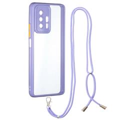 Case Xiaomi 11T / 11T Pro # Pre-Order * เคสแบบใสPC + TPU ฝาหลังป้องกันการหล่นพร้อมเชือกเส้นเล็ก *