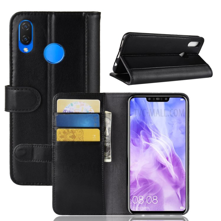 Case Huawei Nova 3 / Pre-Order * เคสกระเป๋าสตางค์หนังแท้แยกส่วน *