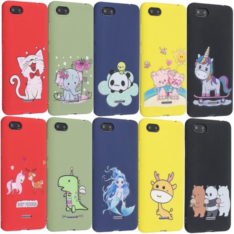 Case Xiaomi Redmi 6A / Pre-order * วัสดุ TPU ปลอดสารพิษและไม่มีกลิ่นมีความต้านทานการสึกหรอดีเยี่ยม *