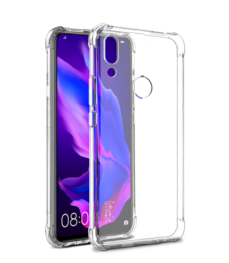 Case Huawei Y9 Prime 2019 / Pre-Order * IMAK Silky Anti-drop Soft TPU กันกระแทก 4 มุม + ฟิล์มป้องกันหน้าจอ *