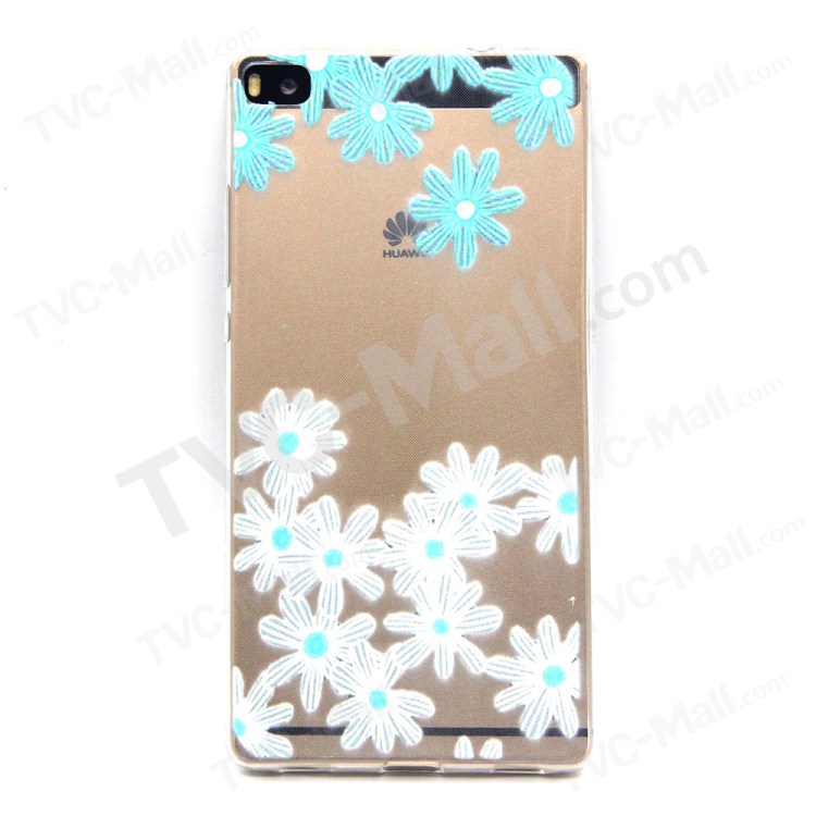 Case Huawei P8 / Pre-order * สลิม TPU พื้นผิวลายนูนบรรเทาสดใส *