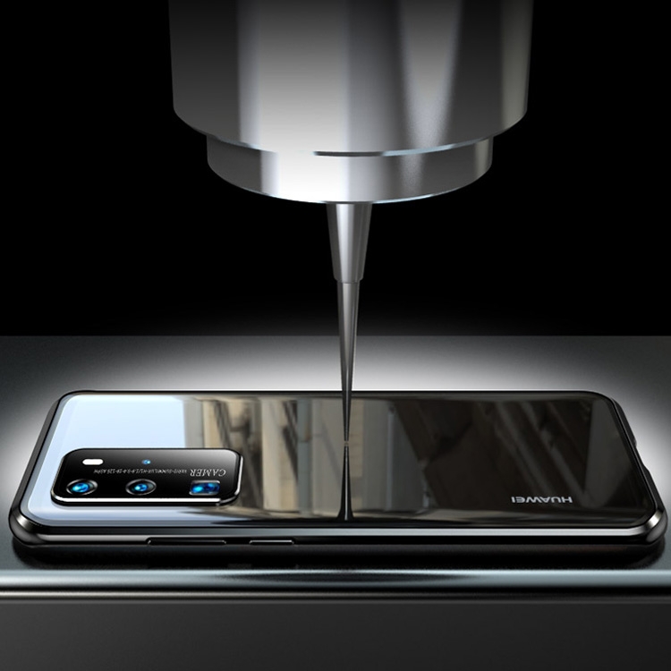Case Huawei P40 Pro / Pre-order * กระจกเทมเปอร์สองด้านกันกระแทก Magnetic Attraction เคสพร้อมฝาปิดเลนส์กล้อง *