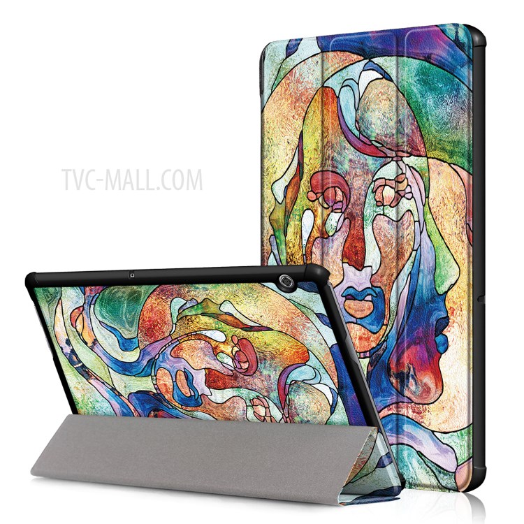 Case Huawei MediaPad T5 / Pre-Order * รูปแบบสดใสดูทันสมัย เคส 4 มุมหนา การออกแบบเพื่อป้องกัน *