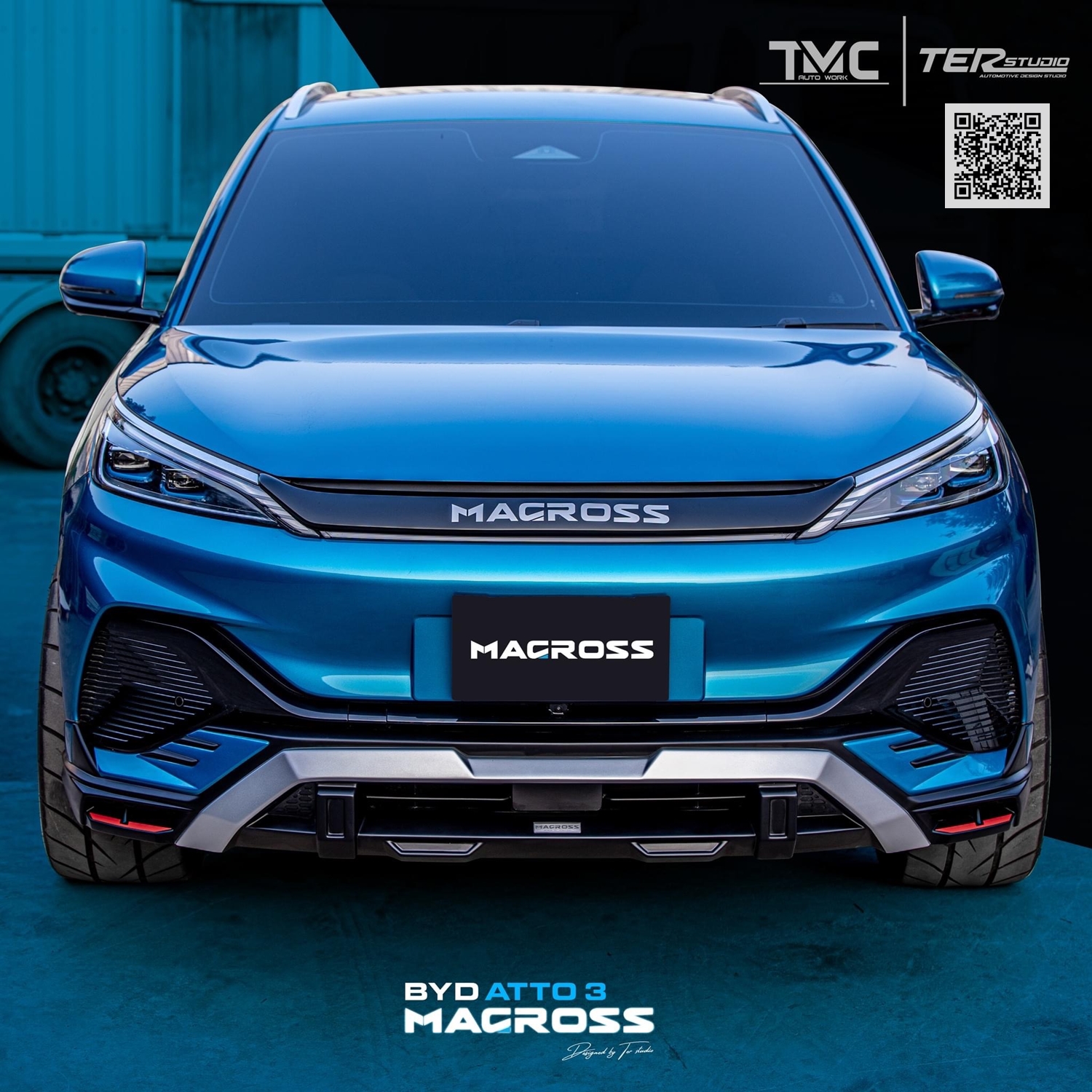 ชุดแต่งสเกิร์ตรอบคัน BYD ATTO 3 | MACROSS