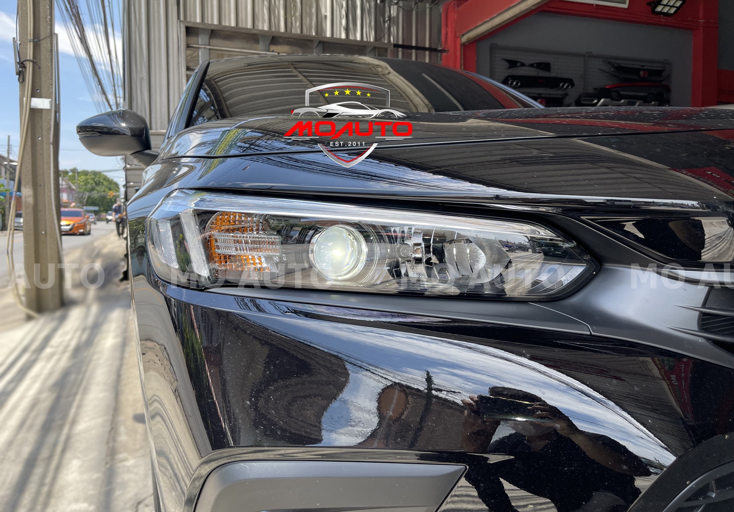หลอดไฟหน้า LED สำหรับ CIVIC FE