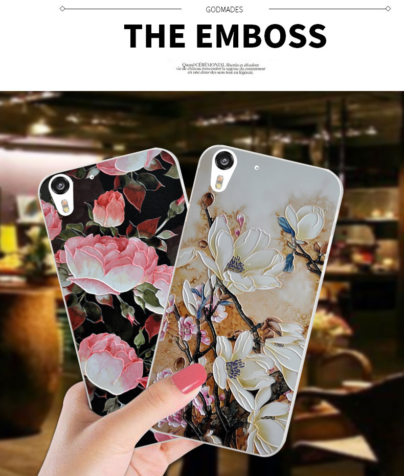 Case HTC Desire Eye / Pre-order * เคสหรูหราซิลิโคน พิมพ์ลายนูน สีสันสดใส *