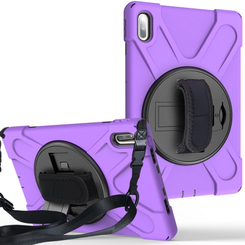 Case Huawei MatePad Pro / Pre-Order * เคสซิลิโคนสีสันสดใสกันกระแทก + พร้อมตัวยึดและสายคล้องไหล่และสายคล้องมือ *