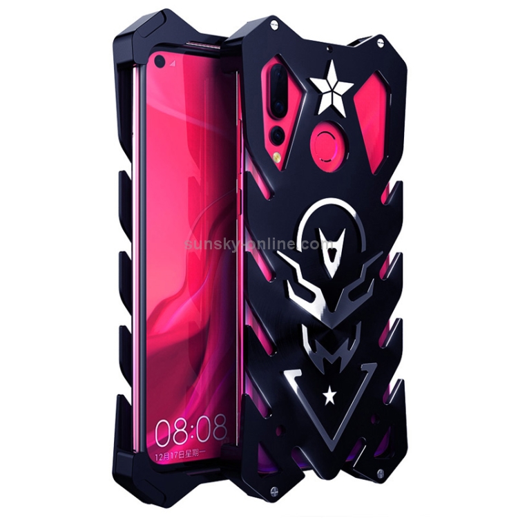 Case Huawei Nova 4 / Pre-Order * เคส Bumper โลหะอลูมิเนียมกันกระแทก Vulcan Pattern *