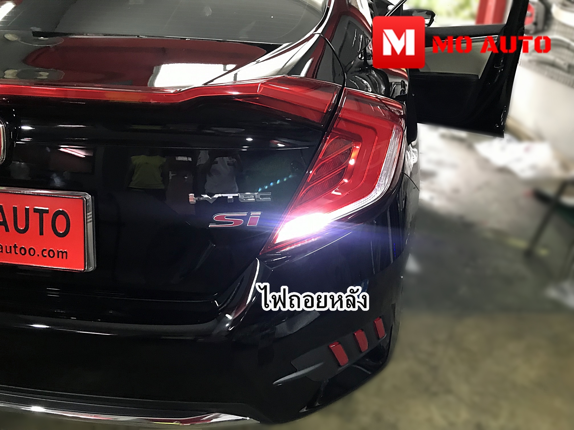 ไฟท้าย LED M-STEP พร้อมไฟฝากระโปรงท้าย CIVIC FC 2016 - 2021