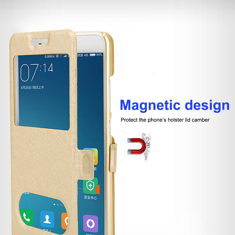 Case Lenovo K8 Note / Pre-order * เคสผ้าไหม 2 ช่องหน้าต่าง *