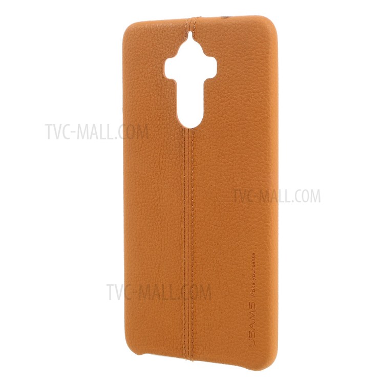 Case Huawei Mate 9 / Pre-order * USAMS บางและเบา หนัง PU + PC พื้นผิวลิ้นจี่ *