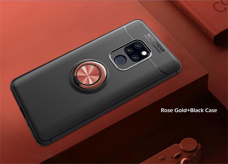 Case Huawei Mate 20 X / Pre-order * เคส TPU แหวนนิ้ว + ขาตั้ง *