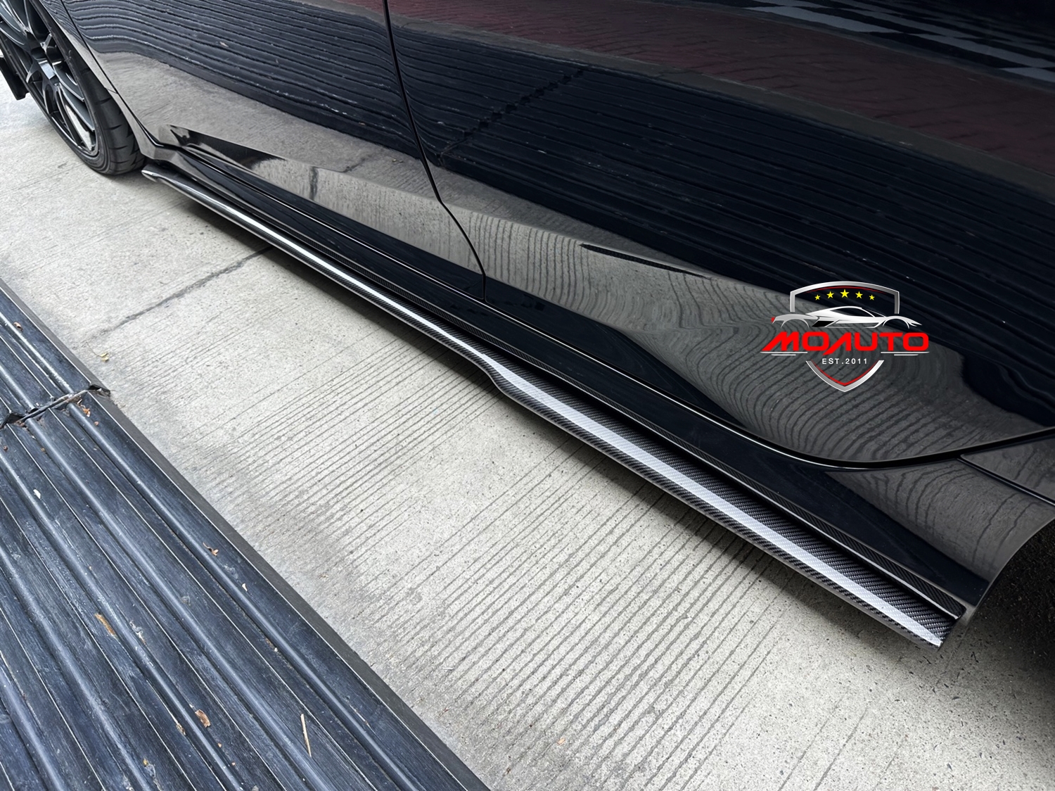 ลิ้นข้างคาร์บอนแท้ทรงเว้า (MS) CIVIC FC / FK