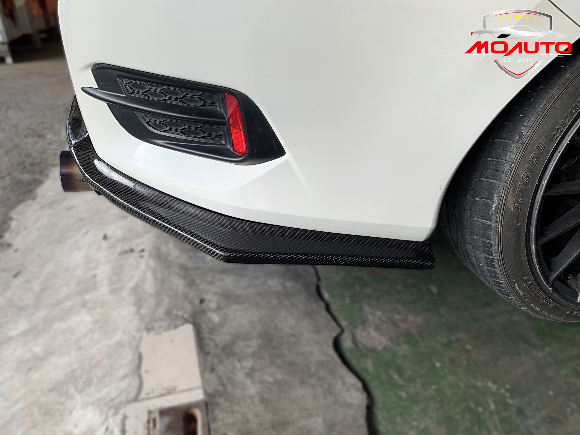 ดิฟฟิวเซอร์หลังคาร์บอนแท้ แบบเต็ม พร้อมปีกข้างFC / FC MC