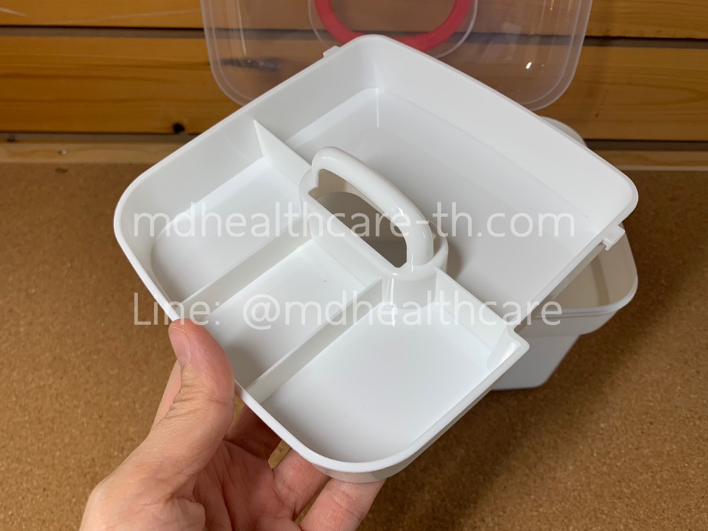 กล่องใส่ยา M ขนาด 24*15*15cm. จำนวน1ใบ