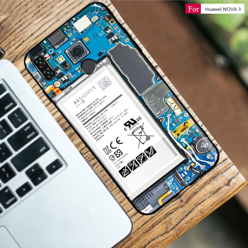 Case Huawei Nova 3i / Pre-Order * เคสซิลิโคนนุ่ม TPU คุณภาพสูง พร้อมสายคล้องมือ *