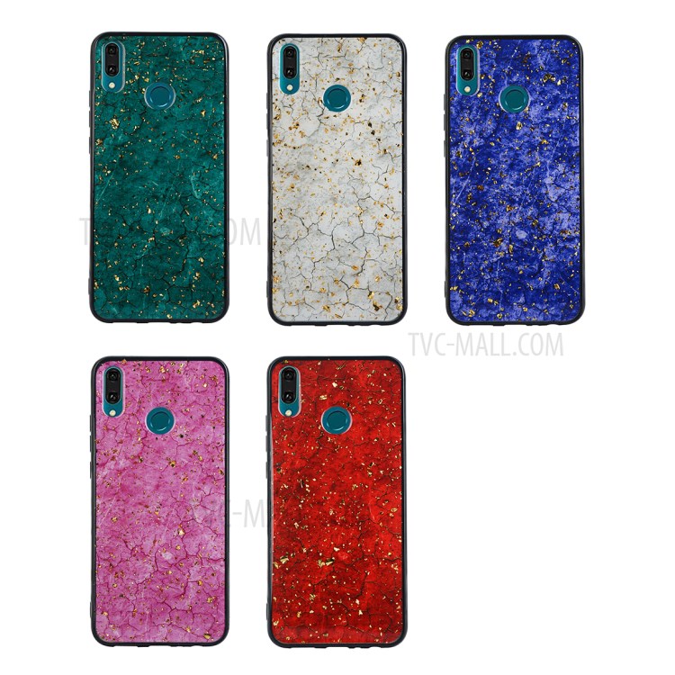 Case Huawei Y9 2019 / Pre-orde * เคสเคลือบปั๊มทองคำเลอค่าหรูหรา วัสดุ TPU อ่อนนุ่มยืดหยุ่นและทนทาน *