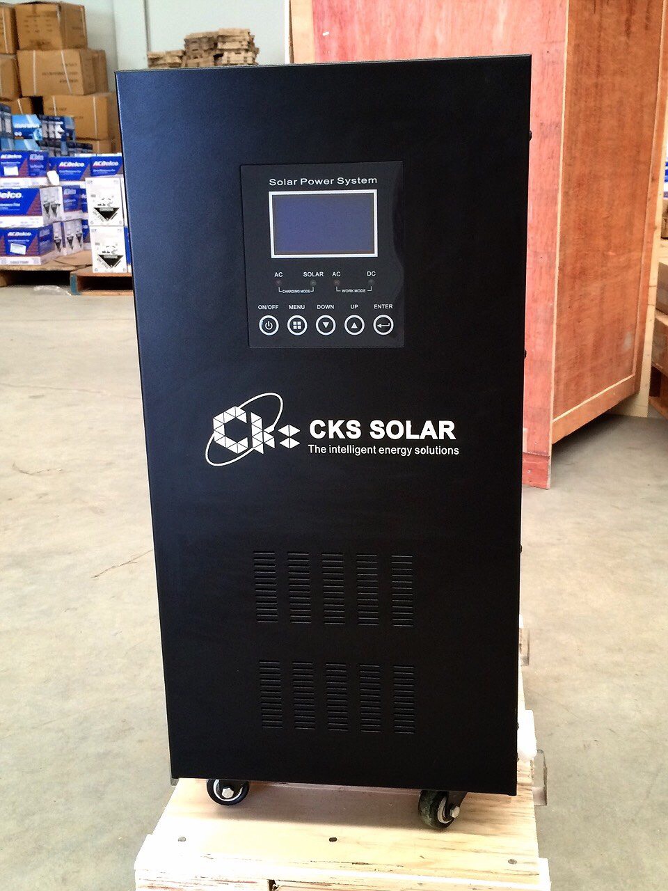 เครื่องแปลงไฟสำหรับโซล่าเซลล์ + โซล่าชาร์จเจอร์ (INK Solar Inverter)