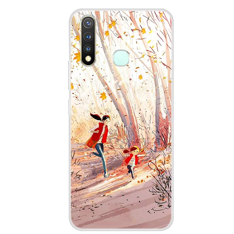 Case Huawei Y7p / Pre-Order * เคสซิลิคอน แฟชั่น Slim Soft TPU ฝาครอบด้านหลัง *