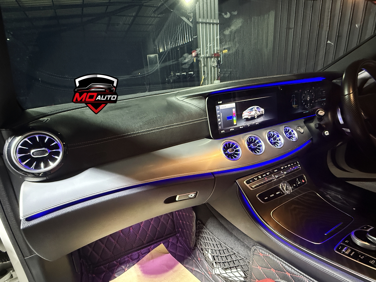 ไฟช่องแอร์ E-Coupe W238 AMBIENT LIGHT AIR VENT