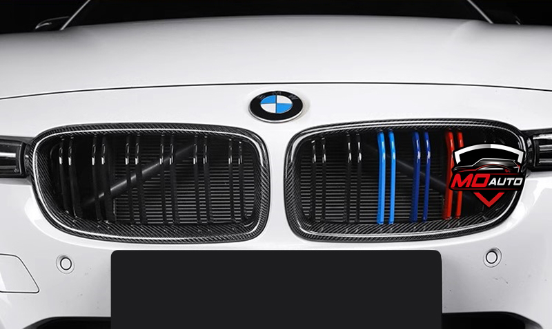 กระจังหน้าซี่คู่คาร์บอนแท้ 3 สี BMW F30