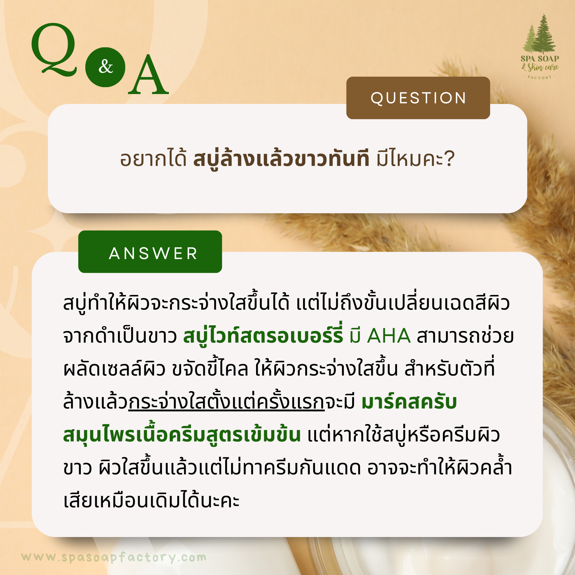 รวม 5 คำถามยอดฮิต เกี่ยวกับ Skincare