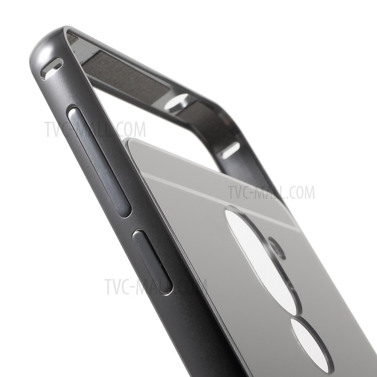 Case Huawei GR5 2017/ Pre-orde * อลูมิเนียมที่แข็ง+กรอบโลหะอัลลอยด์ แผ่นหลังผิวเหมือนกระจก *