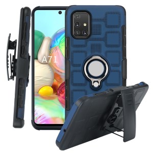 Case Samsung Galaxy A71 / Pre-order * เคส TPU + PC ไฮบริดพร้อมขาตั้งที่วางแหวน *