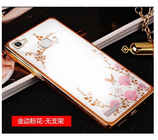 Case Huawei GR3 / Pre-order * เคสหรูหราเทคนิคการชุบทอง TPU ซิลิโคนอ่อนนุ่ม *