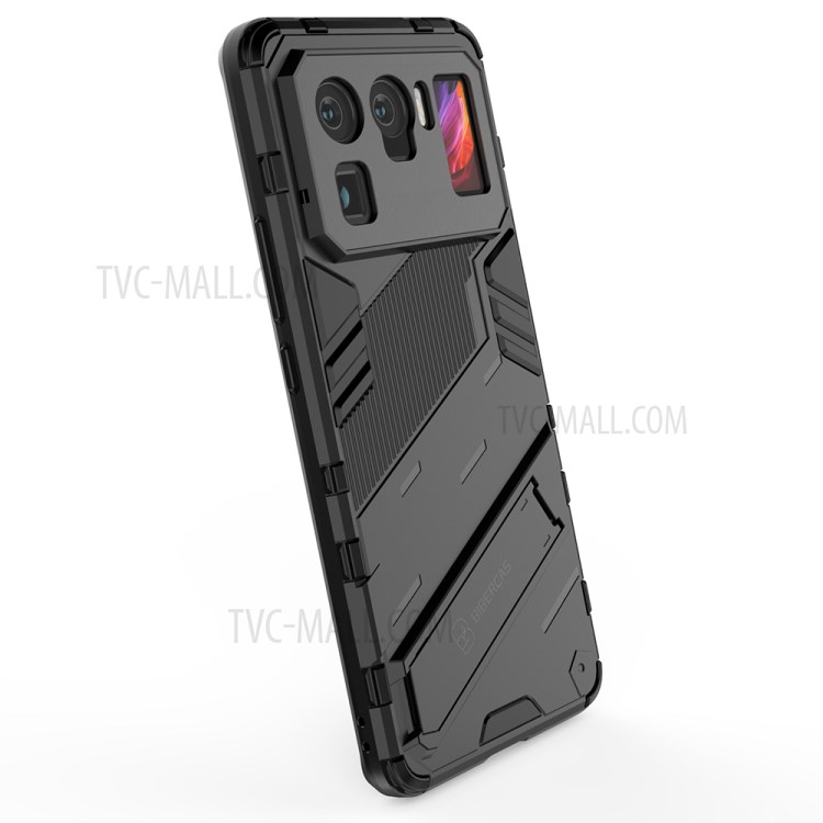 Case Xiaomi Mi 11 Ultra 5G # Pre-Order * เคส Kickstand Design Anti-Drop PC + TPU เคสโทรศัพท์ไฮบริด *