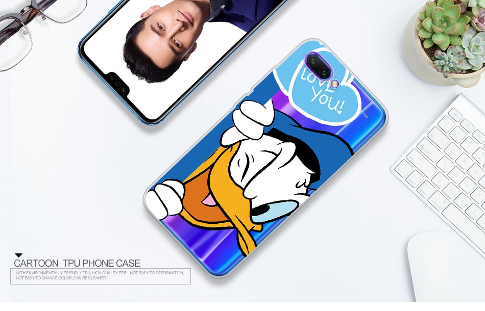 Case Huawei Y9 / Pre-order * เคสซิลิคอนการ์ตูนTPU Softปกหลังมิกกี้เม้า มินนี้เม้าน่ารัก *