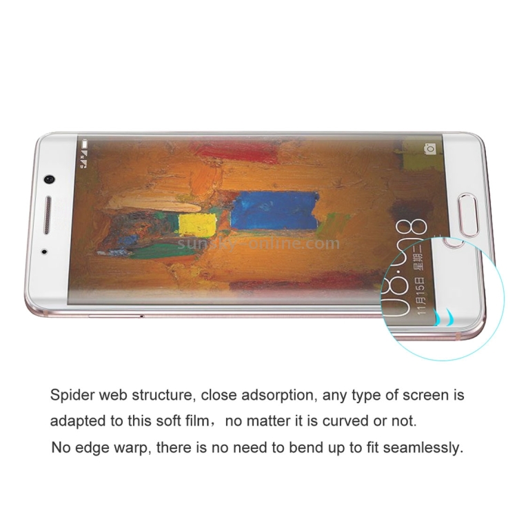 ฟิล์มกันรอย Huawei Mate 9 Pro / Pre-order * ENKAY 0.1 มม. TPU + TPE + วัสดุ PET 3D Full Screen ป้องกันฝุ่นกันรอยป้องกันฟิล์มป้องกันน้ำควบแน่น *