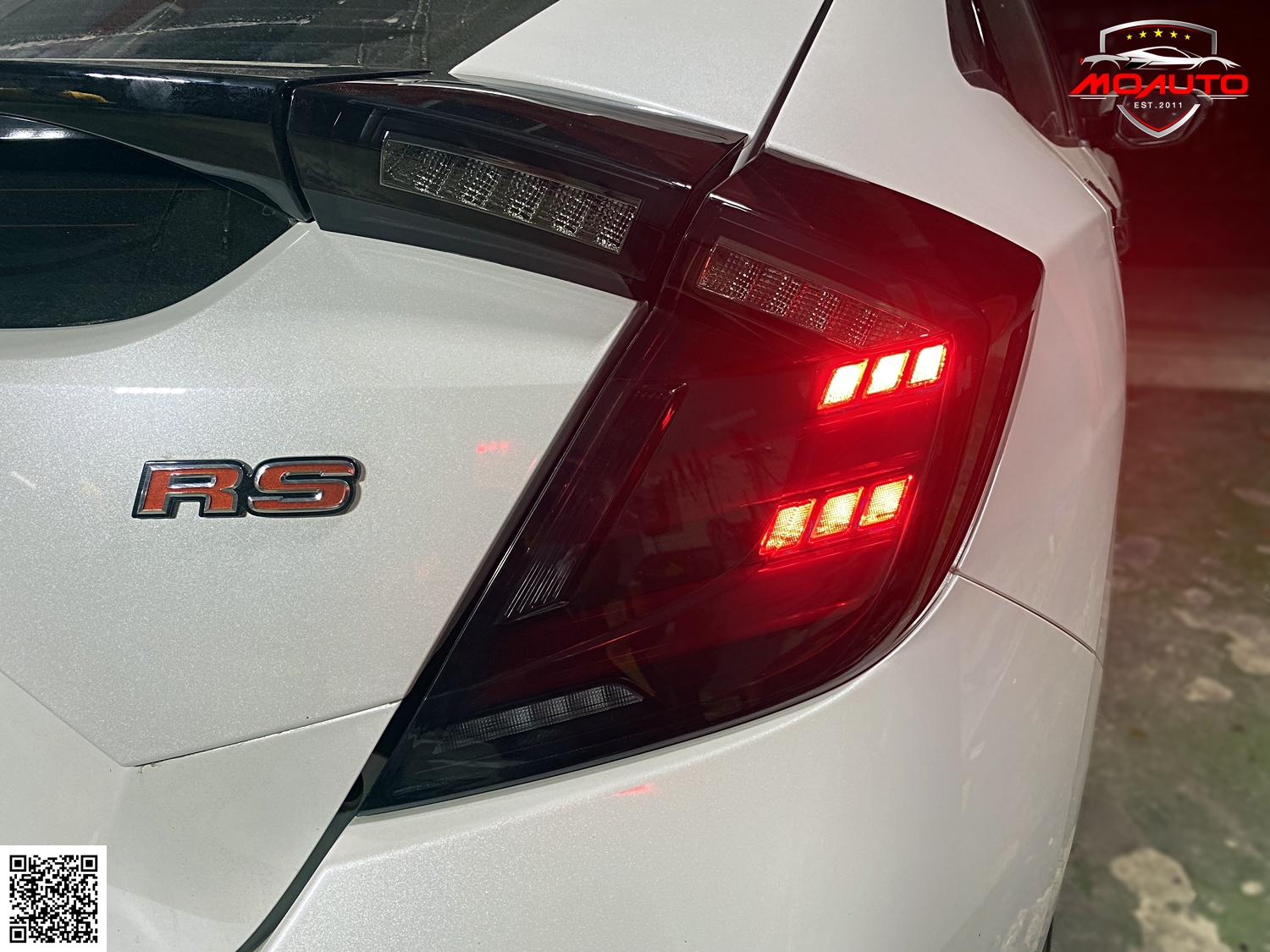 ไฟท้าย LED CIVIC FK ทรง Mugen Style