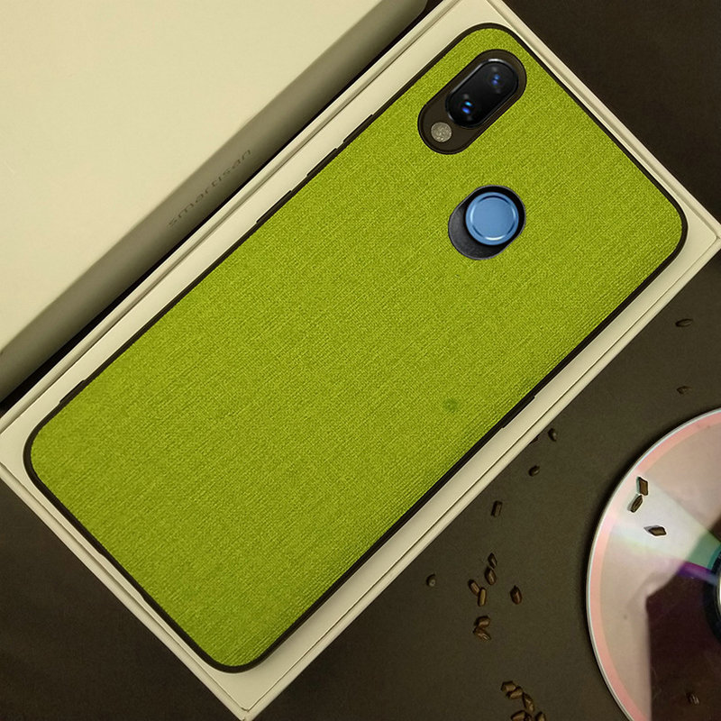 Case Huawei Nova 3 / Pre-Order * เคสผ้า Canvas PC + เคส TPU ยืดหยุ่น ป้องกันการกระแทก *