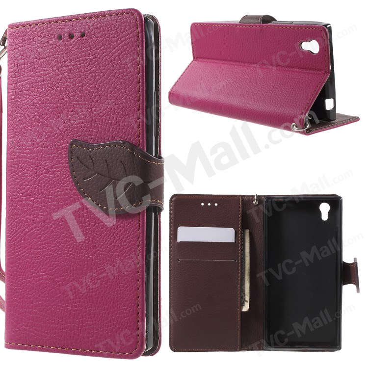 Case Lenovo P70 / Pre-order * เคสปิดด้วยแม่เหล็กรูปใบไม้ *