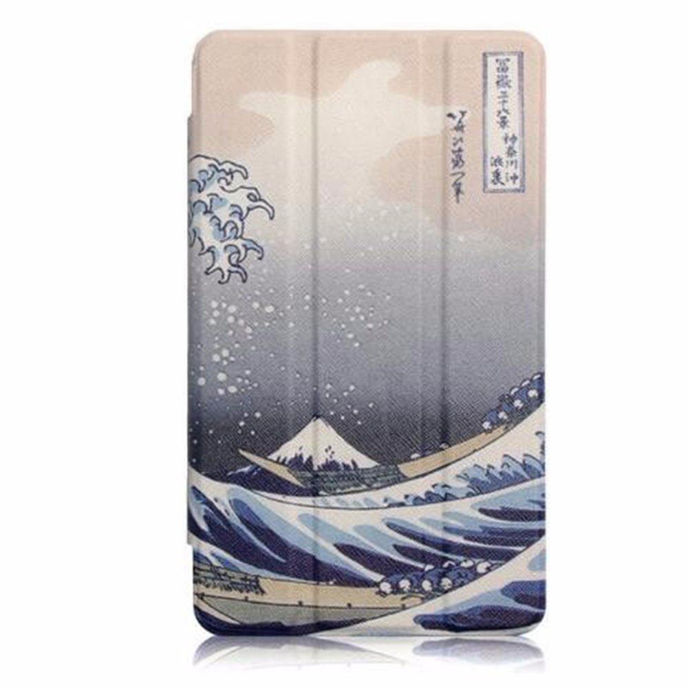 Case Lenovo Tab3 7 (TB3-730X) / Pre-order * เคสพิมพ์ลายหนัง PU ยืนเคสปกคลุม 3 - พับ *