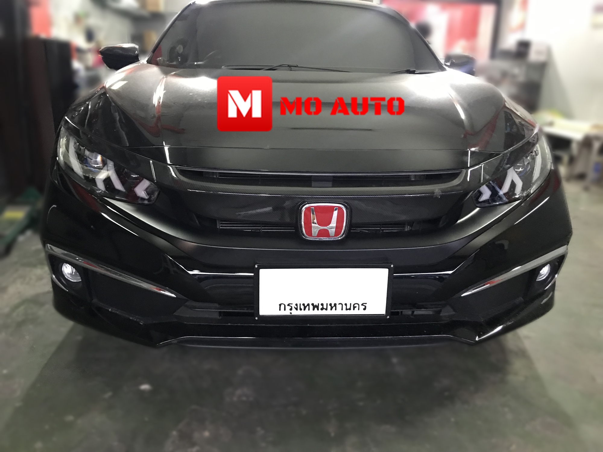 โคมไฟหน้า LED CIVIC FK ทรง Lamborghini Style