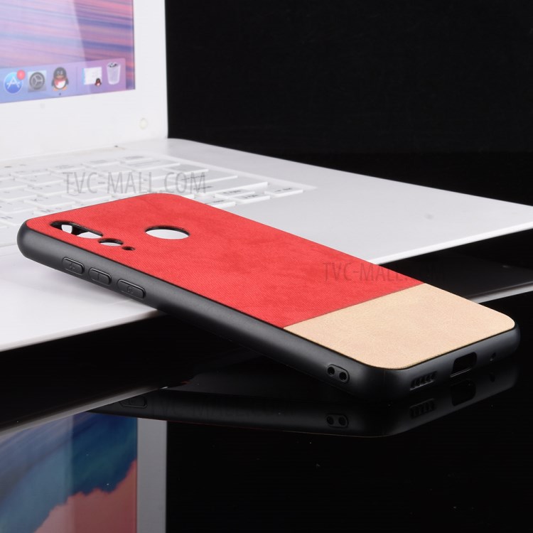 Case Huawei Nova 4 / Pre-Order * สองสี Splicing หนัง PU เคลือบ PC + TPU ไฮบริด *