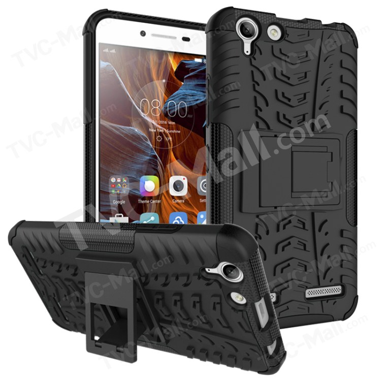 Case Lenovo Vibe K5, K5 Plus / Pre-order * Caseไฮบริดที่มีขาตั้ง PC + TPU = เลเยอร์คู่คุ้มครอง *
