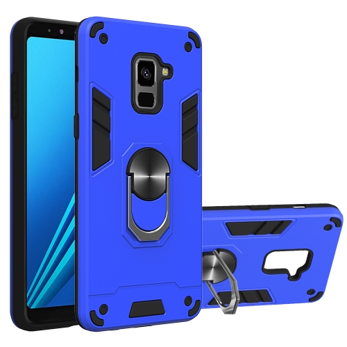 Case Samsung Galaxy A8 Plus (2018) / Pre-Order * 2 in 1 Armor Series PC + เคสป้องกัน TPU พร้อมที่ใส่แหวน *