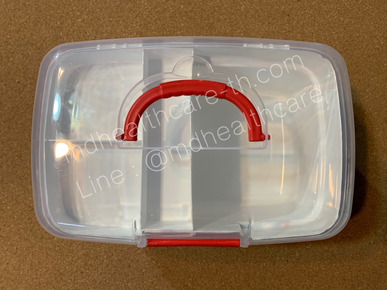 กล่องใส่ยาขนาดใหญ่ L **26*18*16 cm. จำนวน1ใบ