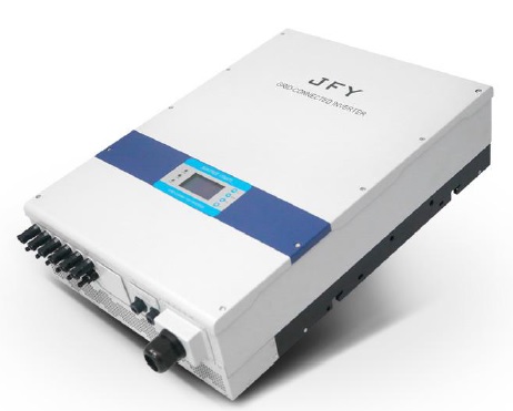 เครื่องแปลงไฟแบบเชื่อมต่อสายส่ง (Grid Tie Inverter) - JFY 3 เฟส กำลังไฟฟ้าเอาท์พุท 5KW-30KW