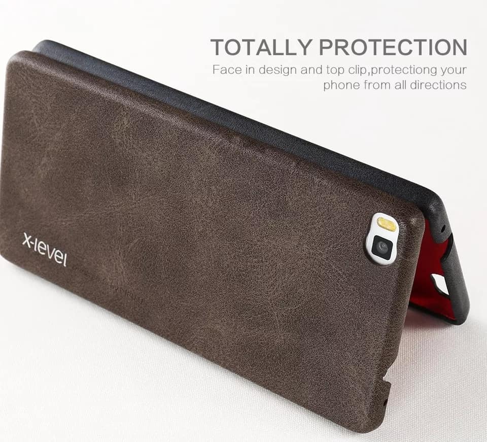 Case Huawei P8 / Pre-order * X-Level Vintage เคลือบด้วยหนัง PU ชั้นเลิศ *