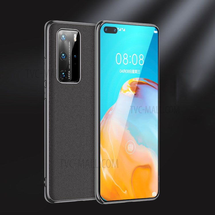 Case Huawei P40 Pro / Pre-order * เคสขอบบางหนัง PU ผิว PC + TPU เคสโทรศัพท์ไฮบริด หนัง PU เคลือบผิวเรียบเนียนทนทานมากขึ้น *